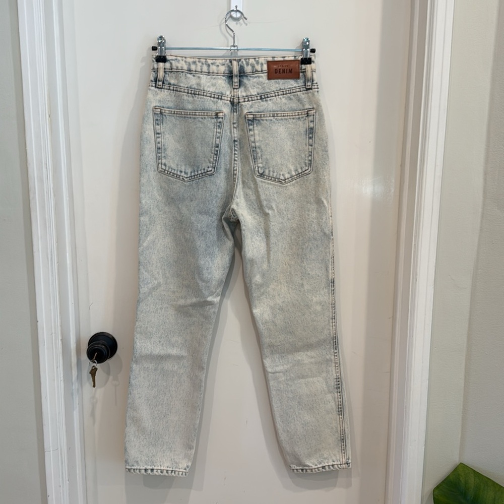 SEZANE Le Brut Denim Jeans in Edge Blue sz 27 NWT & SOLD OUT ONLINE - Picture 9 of 12